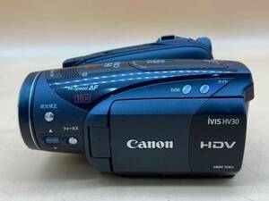 Q7〔動作未確認〕Canon ビデオカメラ　HV30 iVIS HDV 10×　
