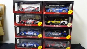 【中古】オートアート 1/18 JGTC ミニカー８個セット