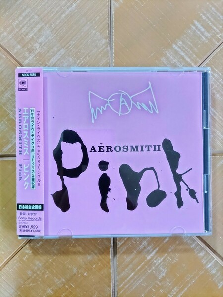 AEROSMITH　エアロスミス　CD「ピンク」