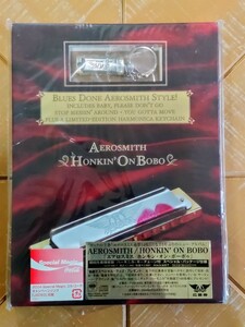 AEROSMITH　エアロスミス　CD「ホンキン・オン・ボーボゥ」(初回生産限定盤 ハーモニカ・キーチェーン付　スペシャル・パッケージ仕様)