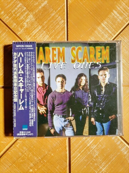 HAREM SCAREM　ハーレム・スキャーレム　CD「カナダ技巧派集団来日記念盤　LIVE ONES」