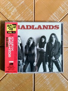 BADLANDS　バッドランズ　CD「BADLANDS」