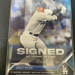大谷翔平 2023 Topps now OS21 ドジャース