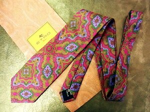 ♪vr0956♪良品♪【ETRO】エトロ【ペイズリー 柄】ネクタイ