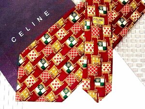 !1317S! new goods [ flag flag pattern ] Celine [CELINE] necktie 