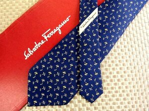 !33308C! superior article [ airplane propeller machine vehicle pattern ] Ferragamo [Ferragamo] necktie 