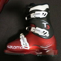 即決中古】SALOMON サロモン スキーブーツ 22cm/22.5cm ジュニア　T3　266mm_画像6