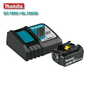 マキタ バッテリー 充電器 セット MAKITA 急速充電器 DC18RC 7.2v-18v 9A リチウムイオン BL1850B