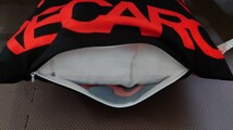 レーシングロゴ　クッション　レッド　　スポコン ドリフト　サーキット　カスタムカー　フルバケ　セミバケ　RECARO_画像5
