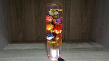 水中花シフトノブ6色薔薇LEDイルミ15cm　　　デコトラ 軽トラ 旧車 カスタムカー　街道レーサー　ドリフト　_画像9