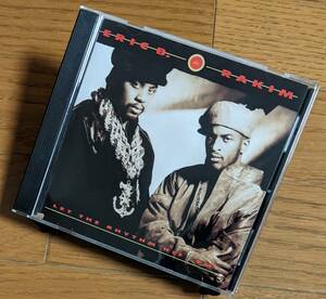 送料無料即決　Eric B. & Rakim / LET THE RHYTHM HIT ‘EM　輸入盤CD　超美品です　ヒップホップ名盤