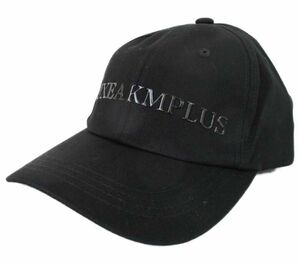 【durini】Others LUXEAKMPLUS リュクスエイケイエムプラス メタルロゴ キャップ ベースボールキャップ サイズ調整可 ゴルフ/黒