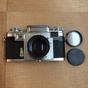 CONTAX ZEISS IKON コンタックス Ⅲa ＋ Zeiss-Opton Sonnar 1:1.5 f=50mm ボディレンズセット 落札金額のみ送料税金無料