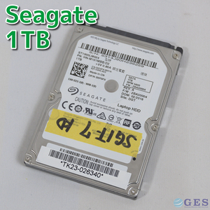 【KD=SG1T-7】Seagate 2.5インチHDD 1TB ST1000LM024 HN-M101MBB 9.5mm厚 SATA3【動作中古品/送料込み/Yahoo!フリマ購入可】