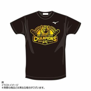 2023JERA セ・リーグ優勝記念 ビールかけTシャツ 黒（選手レプリカ)