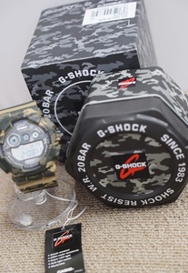 CASIO G-SHOCK カモフラージュ 腕時計 GD-120CM-5DR 未使用