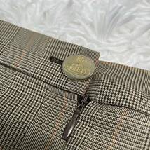 【美品】Vivienne Westwood ヴィヴィアン 金ボタン チェック スカート ヴィンテージ 90s 00s 40 希少_画像6