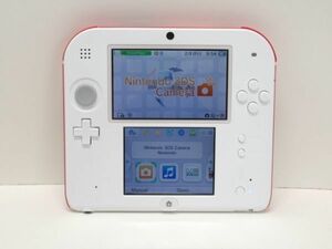 1F-N4 任天堂 ニンテンドー 2DS 本体 海外版 欧州版モデル レッド×ホワイト