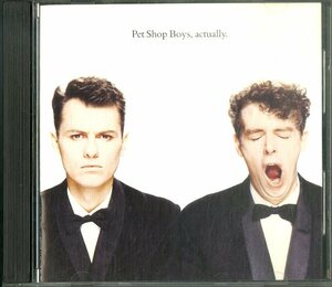 D00153529/CD/ペット・ショップ・ボーイズ(PET SHOP BOYS)「Actually (1987年・CDP7-46972-2・シンセポップ)」