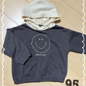 子供服 パーカー ニコちゃん