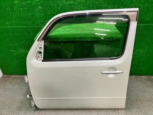 ダイハツ ミラココア L685S フロントドア 左 助手席側 W24