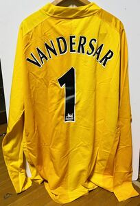 ナイキ☆マンチェスター・ユナイテッド☆VAN DER SAR☆ユニフォーム☆サイズXL☆中古品☆