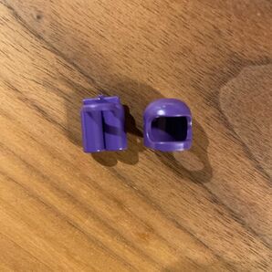 レゴ　クラスペ　紫　ヘルメット　エアタンク