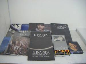 静/河村隆一・LUNA SEA14点まとめ/ワニブックス/幻冬舎/写真集/レコード/アーティストブック/サウンドトラック/他/★祭祝S-1149★