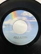 ★7インチ　Eric B. & Rakim - Let The Rhythm Hit 'Em_画像1