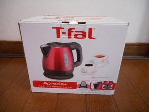 T-fal　電気ケトル APRECIA＋ アプレシアプラス BF805　0.8L レッド　ティファール