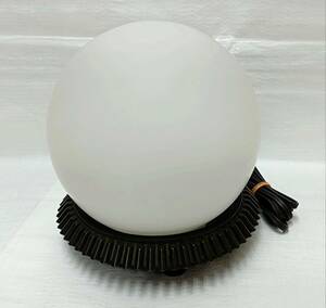・ガラスボールランプ　フロア、卓上ランプ　OSLK照明　直径20cm