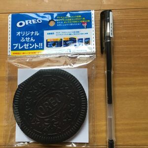 オレオ　OREO ◆オリジナルふせん＃メモ＃モンテリーズ＃お菓子＃クッキー＃ビスケット＃スイーツ＃事務＃仕事＃職場＃新品未使用非売品