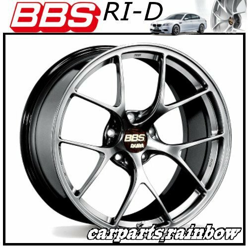 ★BBS RI-D 19&#215;8.5J RI038 5/112 +43★ダイヤモンドブラック/DB★新品 1本価格★