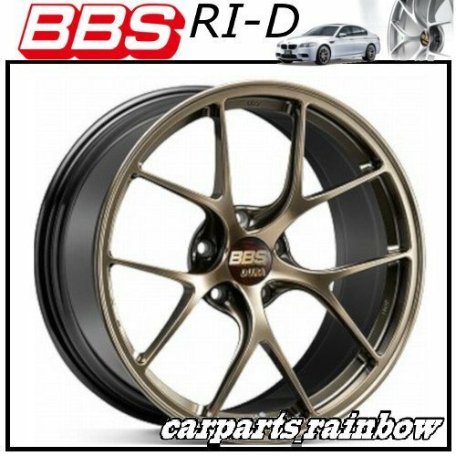 ★BBS RI-D 20&#215;9.0J/9J RI014 5/114.3 +44★ダイヤモンドゴールド/DG★新品 1本価格★