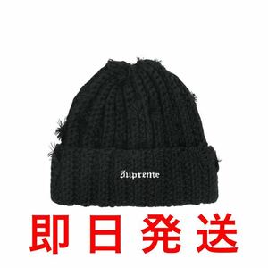 Supreme Hand Tied Beanie Black シュプリーム ハンド タイド ビーニー ニットキャップ ニット帽 ブラック 黒 2023AW 新作