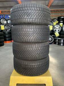 ★冬タイヤ★ 245/45R17　4本セット　コンチネンタル　ContiVikingContact 6　ドイツ製【17-3】 