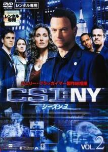 CSI:NY シーズン3 VOL.2(第4話～第6話) レンタル落ち 中古 DVD ケース無