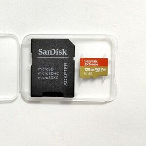 新パッケージ 動作確認済みSanDisk extreme microSDXCカード 128GB