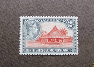 SOLOMON ISLANDS　　SCカタログ＃70b　　2p　　未使用　　中古品