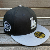 USA限定 【7.3/8】 NEWERA ニューエラ LA Dodgers ロサンゼルス ドジャース MLB オールスターゲーム 1980ASG クールグレー 59FIFTY (15-30)_画像1