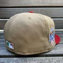 USA限定 【7】 NEWERA ニューエラ LA Dodgers ロサンゼルス ドジャース 100周年記念パッチ MLB クーパーズタウン仕様 59FIFTY (15-25)_画像7