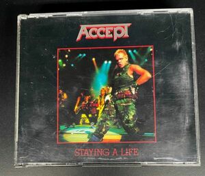 Accept Staying A Life【国内盤2枚組 1985年Live in Japan】アクセプト