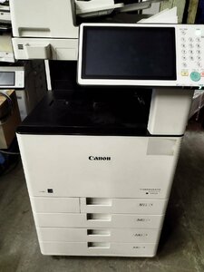 ■印字25234枚! Canon/キヤノン A3カラー複合機 ADVANCE C3520F　C/F/P/S USB LAN 4段 自動両面 無線LAN　取扱CD 【C1205Z10BH】