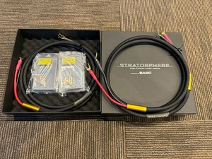 SAEC スピーカーケーブル STRATOSPHERE SP-1 Y-Y 2m（先端交換式バナナプラグ付）