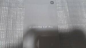 Xiaomi 13T Pro 6.7インチ メモリー12GB ストレージ256GB ブラック 国内SIMフリー版 　新品未開封　送料無料　週末ゴールドクーポン　