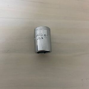 マックツールソケット11mm #1/4 MACTOOLS USA製 ビンテージ