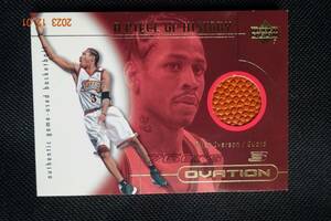 Allen Iverson 2000-01 Upper Deck Ovation A Piece of History