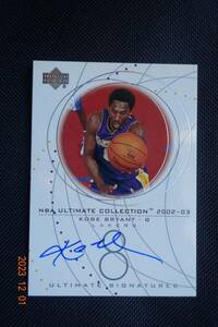 Kobe Bryant 2002-03 Ultimate Collection Signature