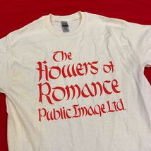 =検品済輸入品= 缶バッジ付 3サイズ有(要希望サイズメッセージ) Flowers of Romance PIL Public Image Limited Tシャツ - sonntagtshirts_画像4