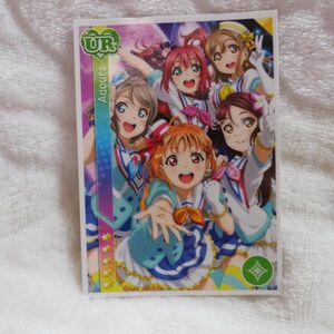 C58 Aqours ラブライブ スクールアイドルフェスティバル スクフェス 非売品シール UR ステッカー イラスト コレクショングッズ